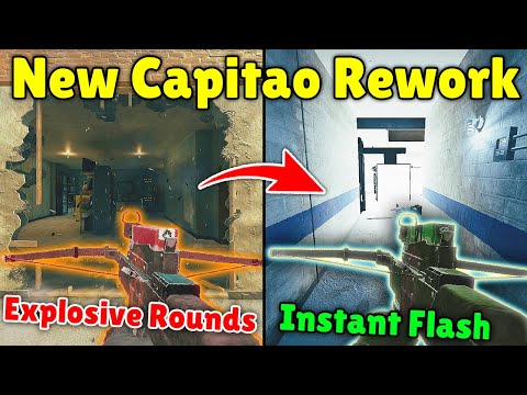 This Capitao Rework Will Make Him 100x Times Better! - Rainbow Six Siege