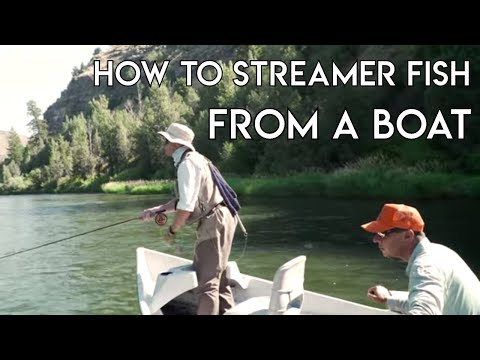 How To Fish a Streamer from a Boat | Learn To Fly Fish