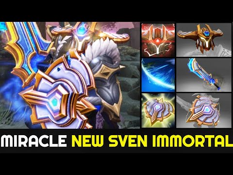 SUPER EPIC TI10 IMMORTAL SVEN ITEM BY MIRACLE Dota 2