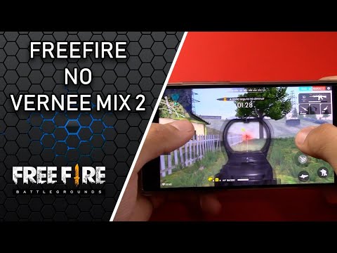 Jogando FreeFire Vernee Mix 2 | Melhor custo benefício? | Testes | BigTech