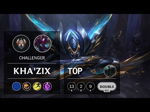Kha'Zix Top vs Mordekaiser - EUW Challenger Patch 9.14