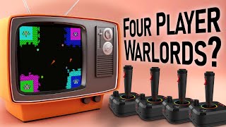 Four Player Atari Warlords on the Gamestation Pro?