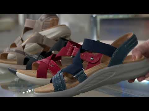 Earth Leather Adjustable Sandals - Bali on QVC