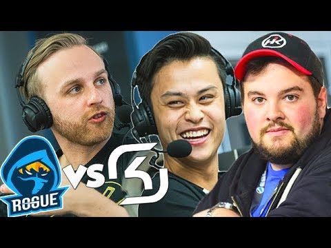 SK Gaming New Roster Vs Rogue & HiKo! With n0thing Casting!