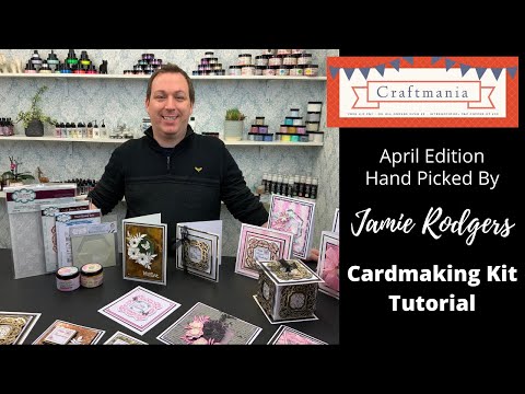 Jamie Rodgers - Card Making Kit Tutorial | April 2022 ~ Hand Picked By Jamie