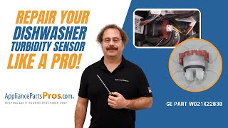 How to Replace GE Dishwasher Turbidity Sensor WD21X22830