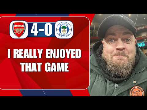 I Really Enjoyed That Game | Arsenal 4-0 Wigan | Match Reaction
