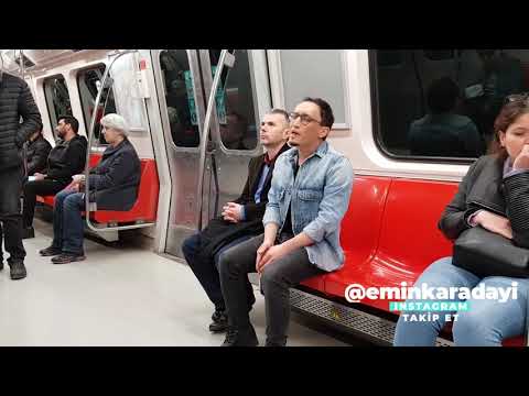 METRODA AVAZ AVAZ TÜRKÜ SÖYLEDİM! EMİN KARADAYI -  GURBETTE ÖMRÜM GEÇECEK