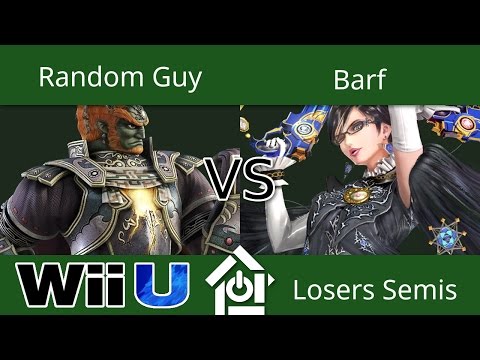 H&V Weekly 11/01/2016 - Random Guy (Ganondorf) vs Barf (Bayonetta) - Smash 4 Losers Semis