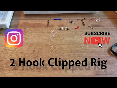 How to Make a 2 Hook Clipped Rig