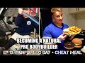BECOMING A NATURAL PRO BODYBUILDER | Ep 13: Painful Leg Day + Cheat Meal!