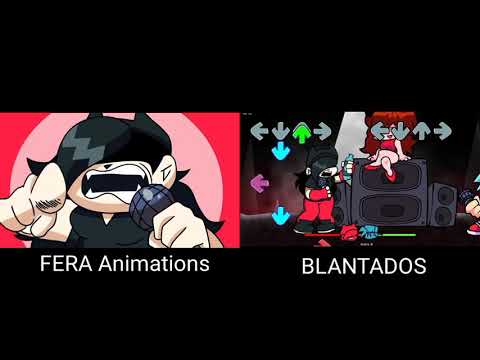 FERA Animations - Blantados (FNF ANIMAL BUT DIFFERENT CHARACTERS SING IT 🎤)