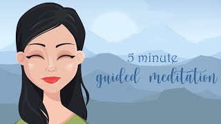 Relax Your Body & Your Mind ~ 5 Minute Guided Meditation