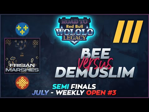 Bee vs DeMusliM - Road to Red Bull Wololo - July Weekly 3 ~ Age of Empires 4