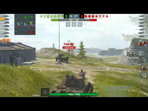 WOT Blitz | Panther II | LOL WIN game - Rush to A Medium Tanks