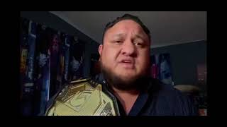 Samoa Joe relinquishes the NXT Championship - 2021