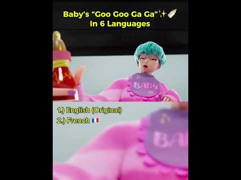 Baby Saja’s Goo Goo Ga Ga in Multiple Languages ✨ #kpopdemonhunters #kpdh