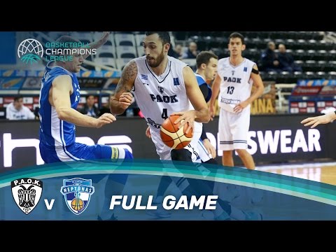 PAOK v Neptunas Klaipeda - Full Game - Basketball Champions League