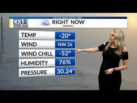 Blizzard conditions to impact North Dakota through Friday