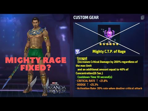 The MIGHTY RAGE is still TRASH (at least for Namor) KNULL 54 & DORMAMMU GBR - Marvel Future Fight