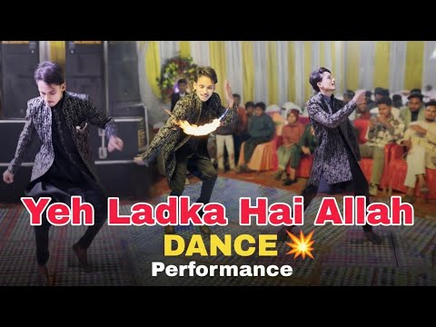 Yeh Ladka Hai Allah | Wedding Dance Performance 💥🤩 #sahrukhkhan 