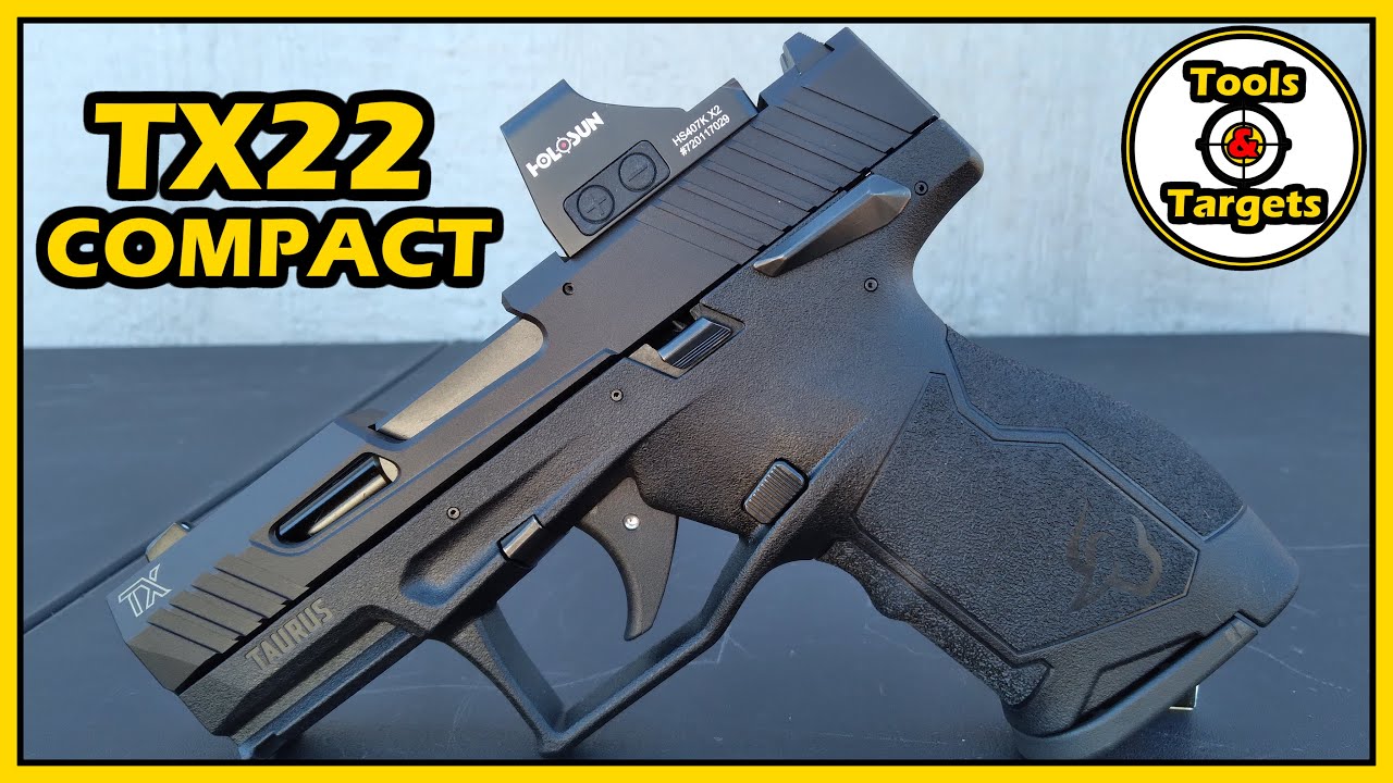 NEW! Taurus TX22 COMPACT!...Quick Range Review