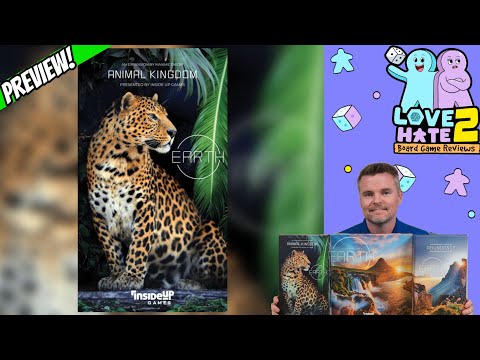 Animal Kingdom - A Preview Of This New Expansion For Earth That's Full Of Animeeples!