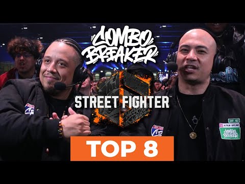 COMBO BREAKER 2024 - Street Fighter 6 Tournament - Top 8 (Dual Kevin, Noah, ElChakotay, Shine, JAK)