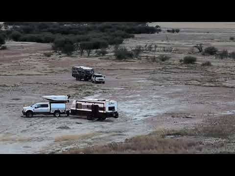 Video: sunset at Dinosaur Creek free camp