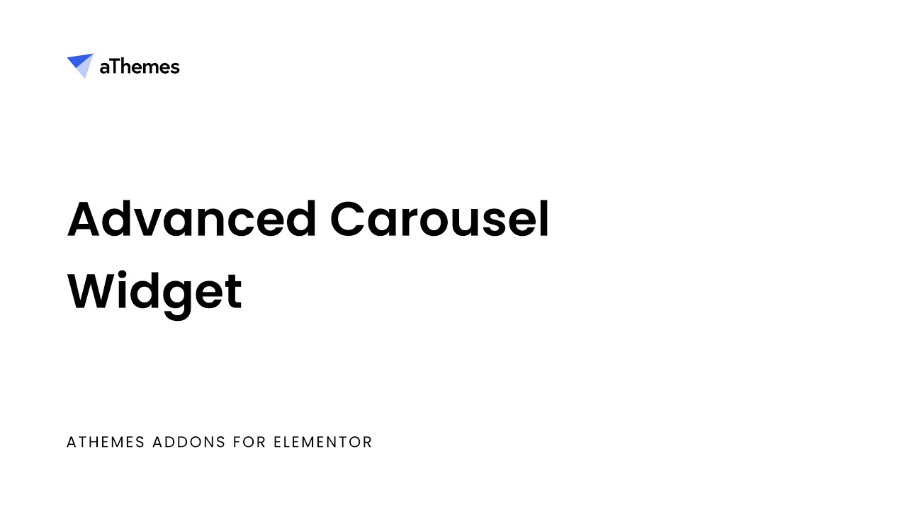 Advanced Carousel Widget for Elementor