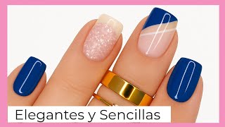 5 Diseños de Uñas Sencillas y Elegantes para Ocasión Especial