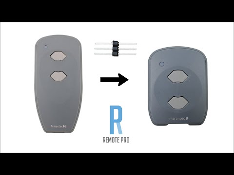 How to code a new Marantec Digital 382/392 Remote