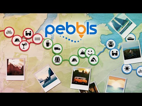 Pebbls Travel Tracker App