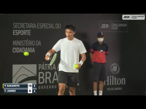 Pedro Sakamoto (BRA) vs Facundo Juarez (ARG) Rio De Janeiro challenger, 1 Round
