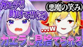 ビブー、カエラに助けを求めるも無事見捨てられる【ホロライブEN翻訳切り抜き/古石ビジュー】