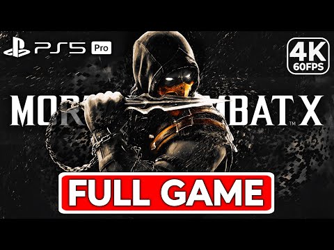 MORTAL KOMBAT X Story Gameplay Walkthrough FULL GAME [4K 60FPS PS5 PRO] - No Commentary