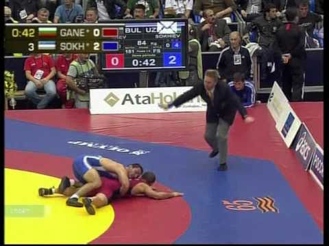 84 кг. Ганев vs Сохиев, Чемпионат мира-2010, финал