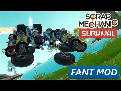 The Cloud Prowler | Scrap Mechanic Survival | Fant Mod