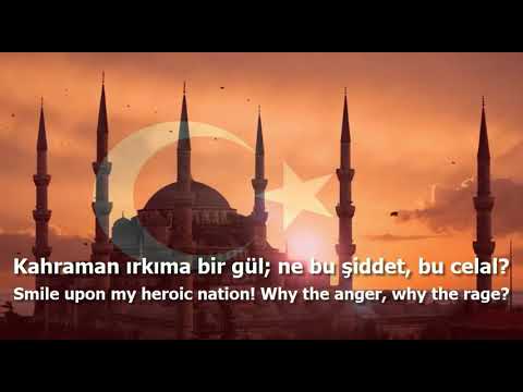 National Anthem of Turkey - "İstiklal Marşı"