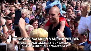Huldiging Maarten van der Weijden in Waalwijk (Langstraat TV Promo)