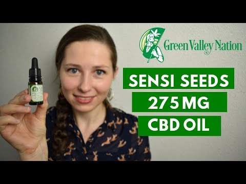 IS SENSI SEEDS 275MG A CBD OIL YOU CAN TRUST 🤔 ???   [DISAPPOINTMENT]