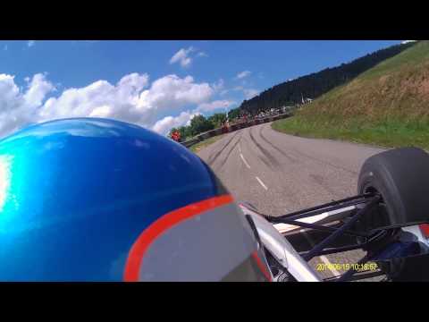 On board - Course de côte de La Broque 2014 - Philippe Guélat Lola F3000 T94-50