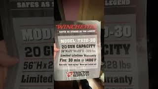 Winchester Safe TS20-30 lock bypass update
