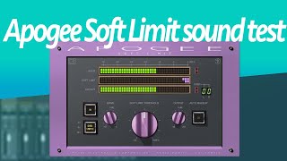 Video thumbnail for Apogee Soft Limit plugin sound test by vain saturation