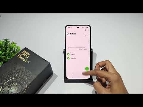 How to manage contacts in oppo reno 14 pro 5g | oppo reno 14 me contact ki full setting kaise kare