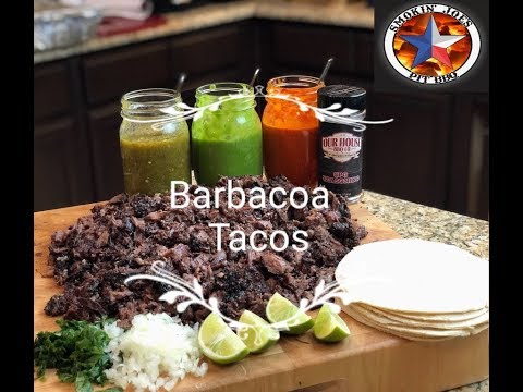 Smoked Beef Barbacoa - Street Tacos - Smoked Beef...