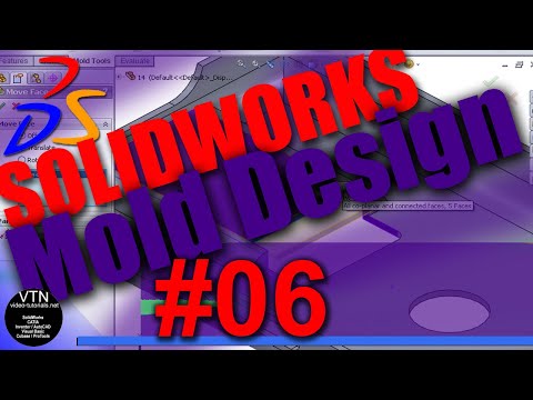06 Parting Line II ( SOLIDWORKS Mold Design Tutorial )