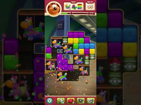 Toon Blast Level 4895 - NO BOOSTERS