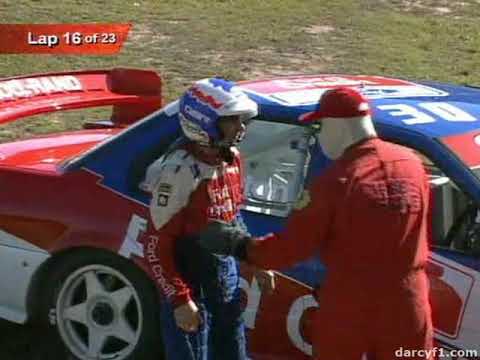 1997 Supercars @ Lakeside - Seton Crashes Out Of Lead