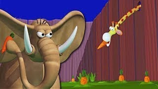 Jungle Rumble - Part 2 | Big Fat Elephant vs Giraffe | Jungle Story | Gazoon Funny Animal Cartoon